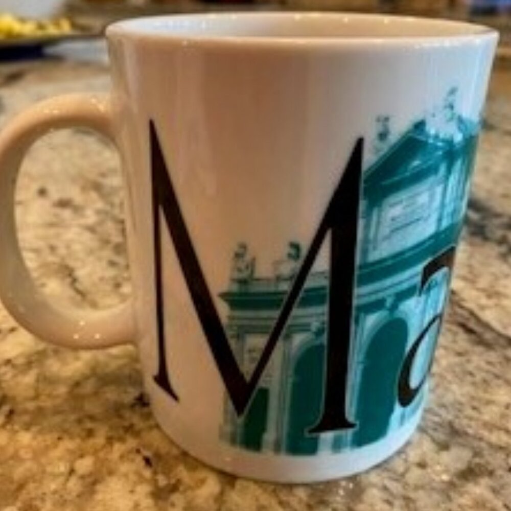 NEW Starbucks Collector's Coffee Mug-Madrid